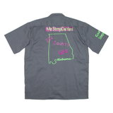 DICKIES Mens Worker Shirt Grey L