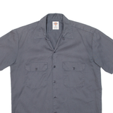 DICKIES Mens Worker Shirt Grey M