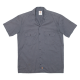 DICKIES Mens Worker Shirt Grey M