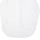 REPLAY Silver Tassel Womens Flannel Shirt White Long Sleeve M