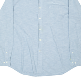 NAUTICA Mens Worker Shirt Blue Long Sleeve XL