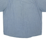 WRANGLER Mens Plain Shirt Blue XL
