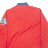 WRANGLER Mens Plain Shirt Red Long Sleeve S