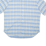 NAUTICA Mens Shirt Blue Check 2XL