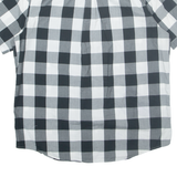 CHAPS Mens Shirt Black Check L