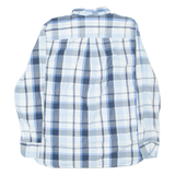TOMMY HILFIGER Mens Shirt Blue Check Long Sleeve M