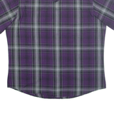 WRANGLER Mens Shirt Purple Check XL