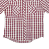 WRANGLER Mens Shirt Red Check XL
