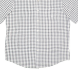 CHAPS Mens Shirt Grey Check L