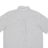 CHAPS Mens Shirt Grey Check L