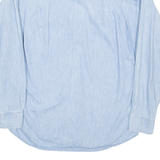 WOOLRICH Mens Denim Shirt Blue Long Sleeve M