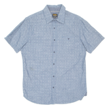 LEE Mens Shirt Blue Spotted M