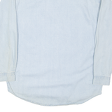 BUCKLEY BAY Mens Denim Shirt Blue Long Sleeve M