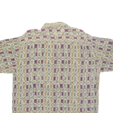 PIERRE CARDIN Mens Shirt Grey Crazy Pattern XL