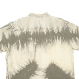 EARTHBOUND Mens Shirt Grey Crazy Pattern XL