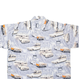REDHEAD Mens Shirt Grey Crazy Pattern 2XL