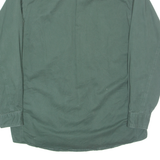 WRANGLER Mens Worker Shirt Green Long Sleeve L
