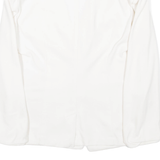 ARMANI JEANS Cropped Womens Blazer Coat White Viscose L