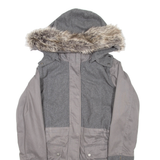 TIMBERLAND Womens Jacket Grey Hooded L