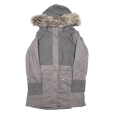 TIMBERLAND Womens Jacket Grey Hooded L