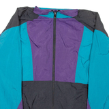 THE GREAT PLAINS Mens Shell Jacket Blue Nylon Colourblock S