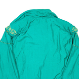LAVON Womens Shell Jacket Green Nylon Floral XL