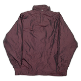 TOWNE Womens Jacket Maroon Nylon M