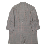 RENFILE COLLECTIONS 3/4 Sleeve Womens Blazer Coat Black Houndstooth M