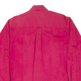 CLUB ROOM Mens Plain Shirt Red Long Sleeve L