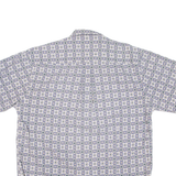 DOCKERS Mens Shirt Blue Crazy Pattern M