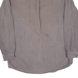 CARHARTT Mens Worker Shirt Grey Long Sleeve M