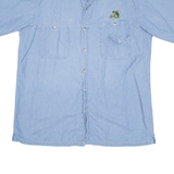 REDHEAD Mens Denim Shirt Blue XL