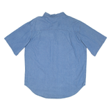 OPEN TRAILS Mens Plain Shirt Blue XL