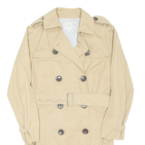 GAP Belted Womens Trench Coat Beige XS