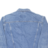 CHEF Womens Denim Jacket Blue L