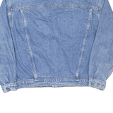 CHEF Womens Denim Jacket Blue L