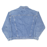 CHEF Womens Denim Jacket Blue L