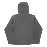 JACK WOLFSKIN Womens Rain Coat Brown Hooded UK 12