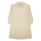 HERREN GLOBUS PICDOR Womens Trench Coat Beige 90s L