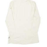 JACK WOLFSKIN Womens Rain Coat Cream Hooded UK 8