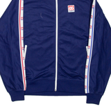 Mens Track Jacket Blue XS