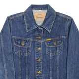 Cropped Womens Denim Jacket Blue L