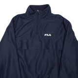 FILA Mens Track Jacket Blue M