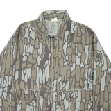 REBARK Mens Lined Jacket Brown L