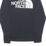 THE NORTH FACE Mens T-Shirt Black Long Sleeve Crew Neck XS