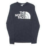 THE NORTH FACE Mens T-Shirt Black Long Sleeve Crew Neck XS