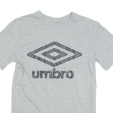 UMBRO Mens T-Shirt Grey Crew Neck S