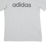 ADIDAS Mens T-Shirt Grey Crew Neck M