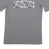 ADIDAS Digital Camo Mens T-Shirt Grey Crew Neck S