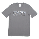 ADIDAS Digital Camo Mens T-Shirt Grey Crew Neck S